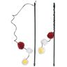 Flamingo Rod with 3 Balls Cat Toy - OS