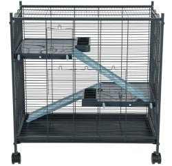 RODENT CAGE INDOOR 2 MINI LOFT - BLUE - Shopivet.com