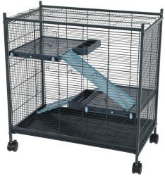 RODENT CAGE INDOOR 2 MINI LOFT - BLUE - Shopivet.com