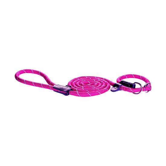 Rogz Classic Rope Long Dog Leash - BLACK M - Shopivet.com
