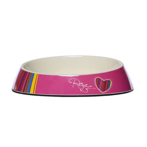 Rogz Fishcake Candy Stripes Cat Bowl - CANDY STRIPES OS - Shopivet.com