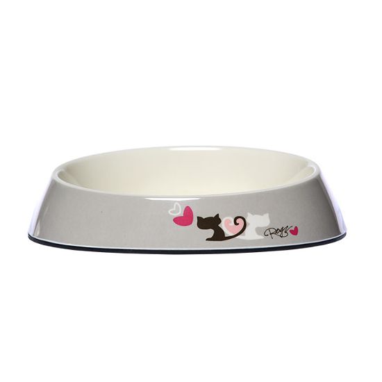 Rogz Fishcake Heart Tails Cat Bowl - HEART TAILS OS - Shopivet.com