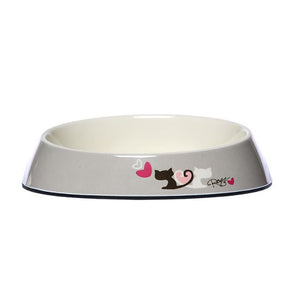 Rogz Fishcake Heart Tails Cat Bowl - HEART TAILS OS - Shopivet.com
