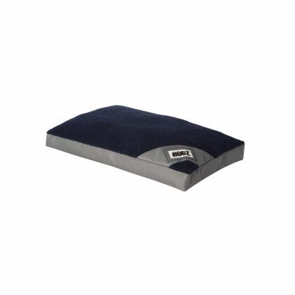 Rogz Lekka Flat Dog Bed - GREY/NAVY X - Large - Shopivet.com