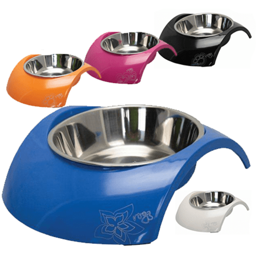 Rogz Luna Dog Bowl - ORANGE 160ML - Shopivet.com