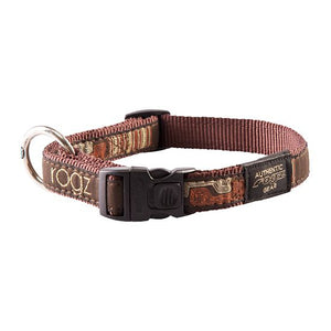 Rogz Mocha Bone Dog Collar - MOCHA BONE XL - Shopivet.com
