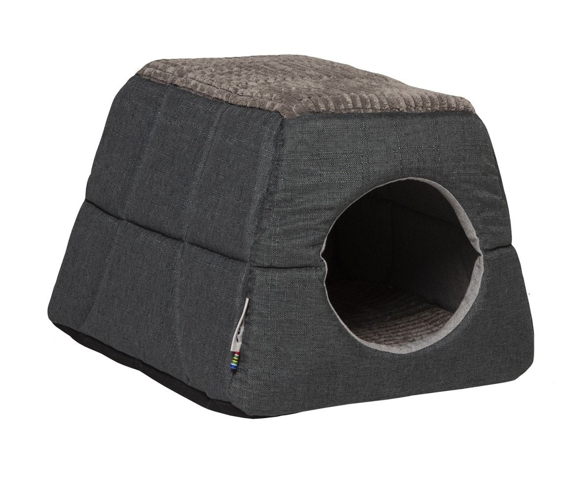 Rogz Oslo Igloo Pod Cat Bed - OLIVE MEDIUM - Shopivet.com