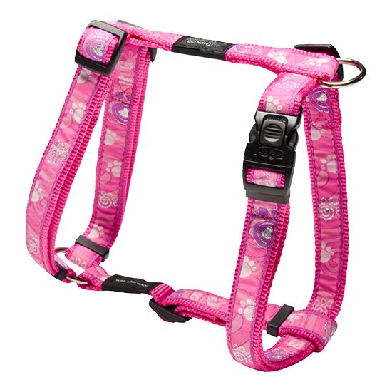 Rogz Pink Paw Dog Harness - Small - Shopivet.com
