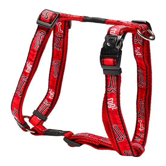 Rogz Red Bone Dog Harness - Small - Shopivet.com