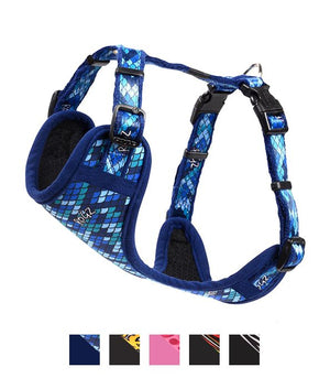 Rogz Fashion Dog Harness - BLUE Medium
