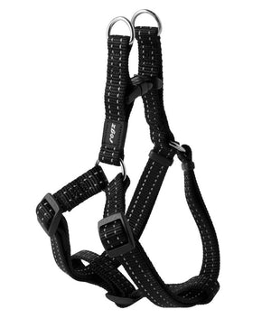 Rogz Step - In Dog Harness - BLACK Large - Shopivet.com