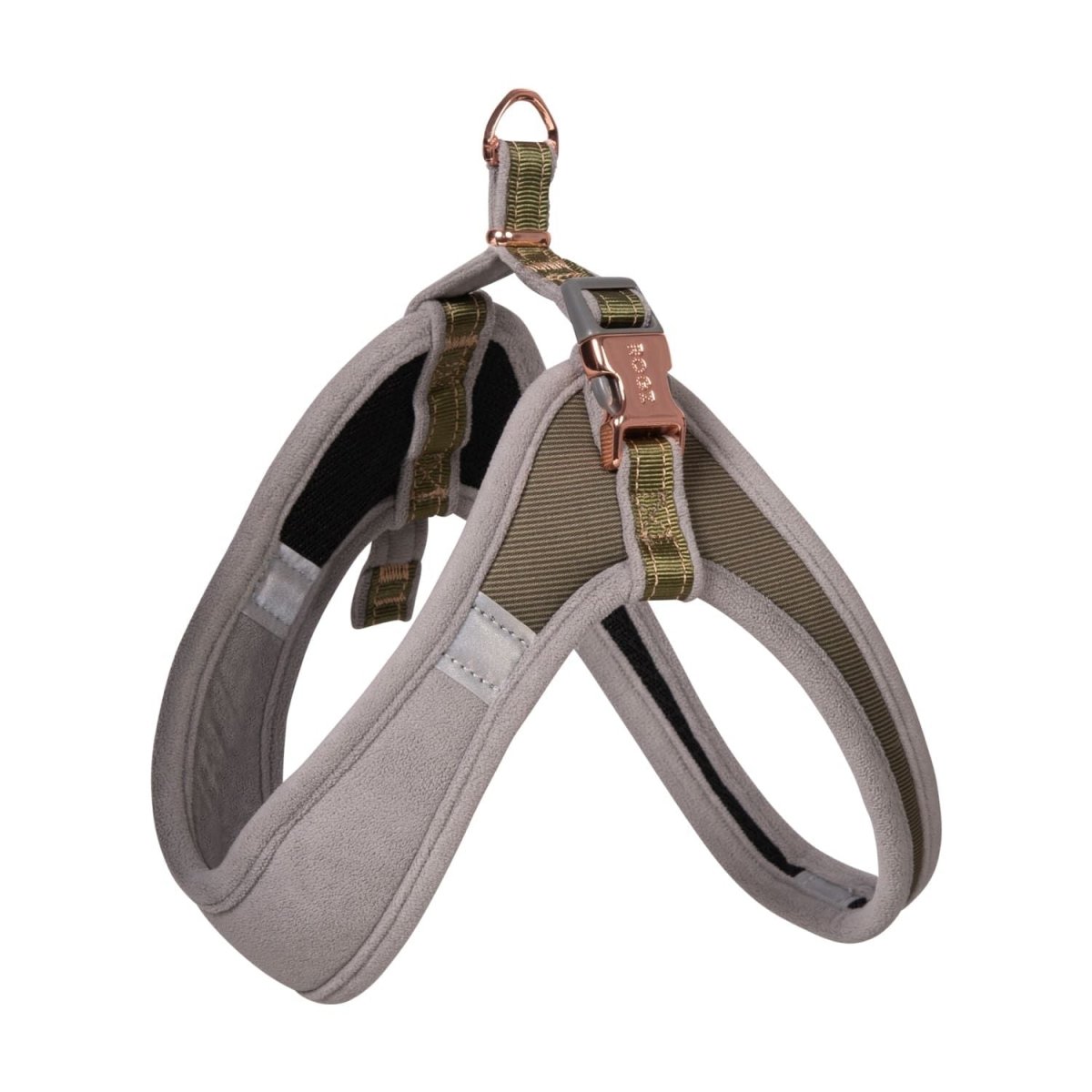 Rogz Urban Fast - Fit Adjustable Dog Harness - OLIVE Medium - Shopivet.com