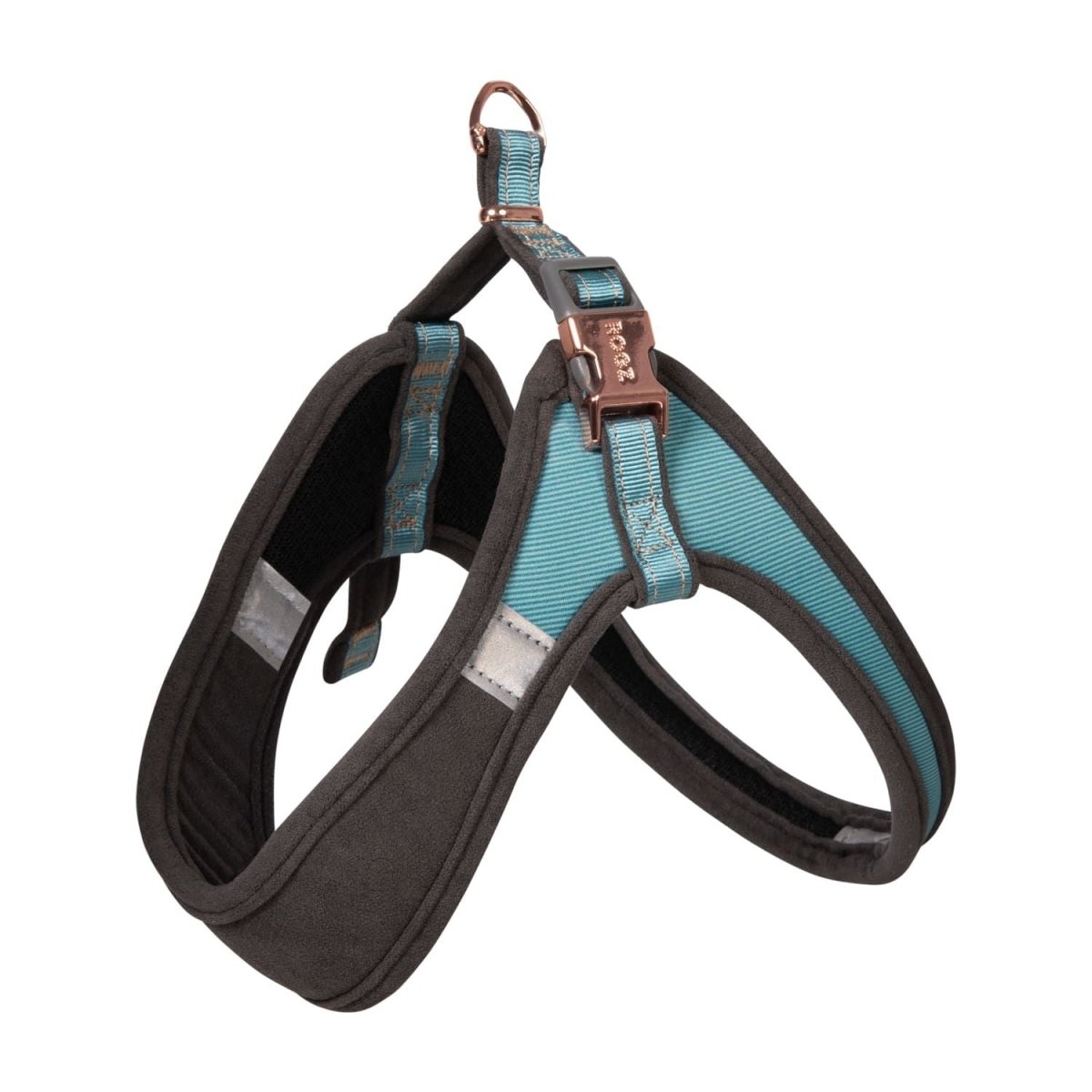 Rogz Urban Fast - Fit Adjustable Dog Harness - Turquoise MEDIUM - Shopivet.com