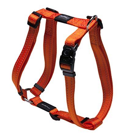 Rogz Utility Reflective Stitching Dog Harness - ORANGE Medium - Shopivet.com