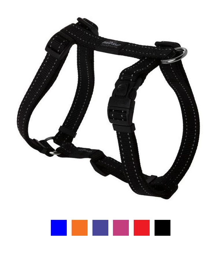 Rogz Utility Reflective Stitching Dog Harness - ORANGE Small - Shopivet.com