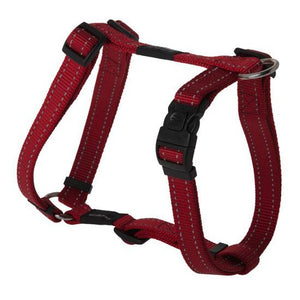 Rogz Utility Reflective Stitching Dog Harness - RED Small - Shopivet.com