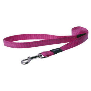 Rogz Utility Reflective Stitching Dog Leash - PINK Large - Shopivet.com