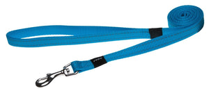 Rogz Utility Reflective Stitching Dog Leash - Turquoise Large - Shopivet.com