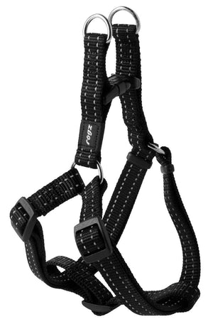 Rogz Utility Step - In Dog Harness - BLACK Medium - Shopivet.com