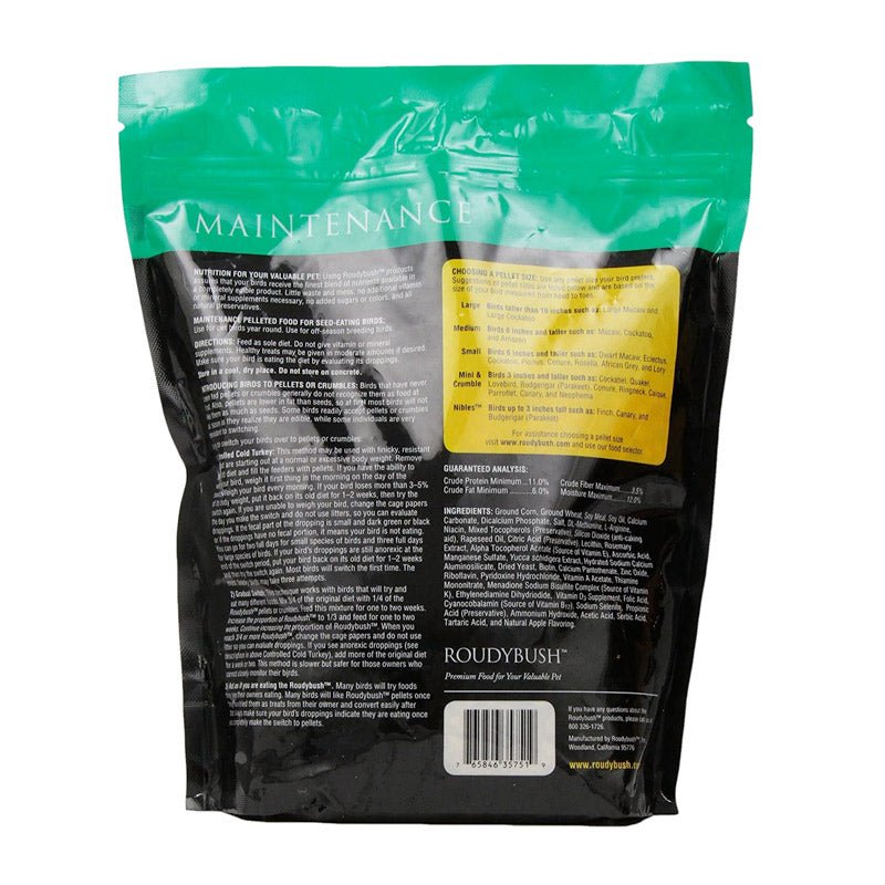 Roudybush Daily Maintenance – Medium 1.25kg - Shopivet.com