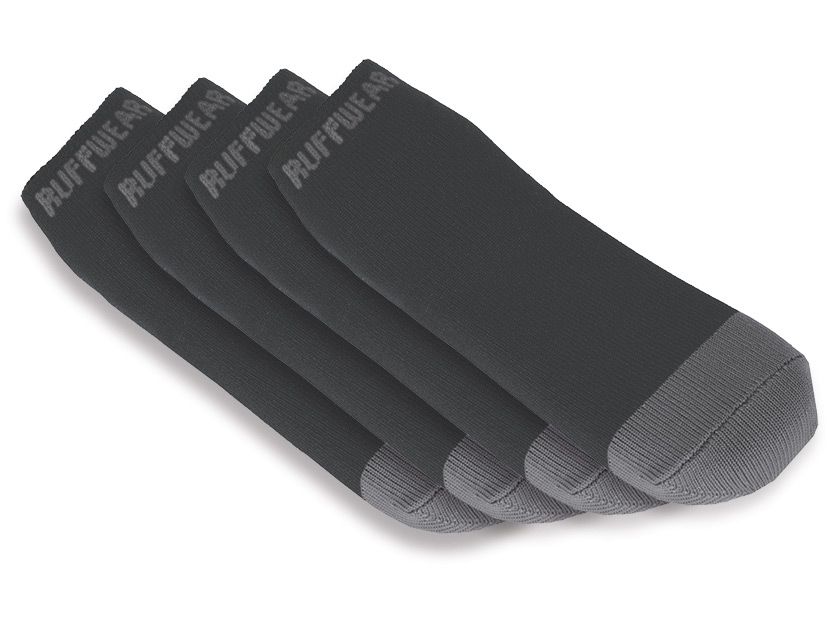 Ruffwear Bark'n Boot Liners Dog Socks - GREY 2.75" - Shopivet.com