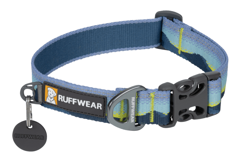 Ruffwear Crag Reflective Dog Collar - Alpine Dawn Medium - Shopivet.com