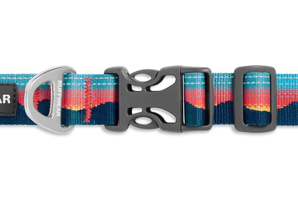 Ruffwear Crag Reflective Dog Collar - Alpine Dusk Large - Shopivet.com