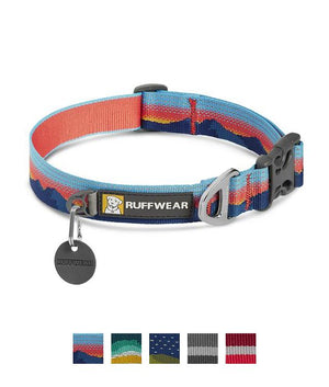 Ruffwear Crag Reflective Dog Collar - Alpine Dusk Large - Shopivet.com