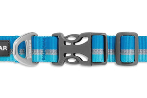 Ruffwear Crag Reflective Dog Collar - BLUE Medium - Shopivet.com