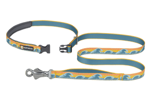 Ruffwear Crag Reflective Dog Leash - Rising Wave - Shopivet.com