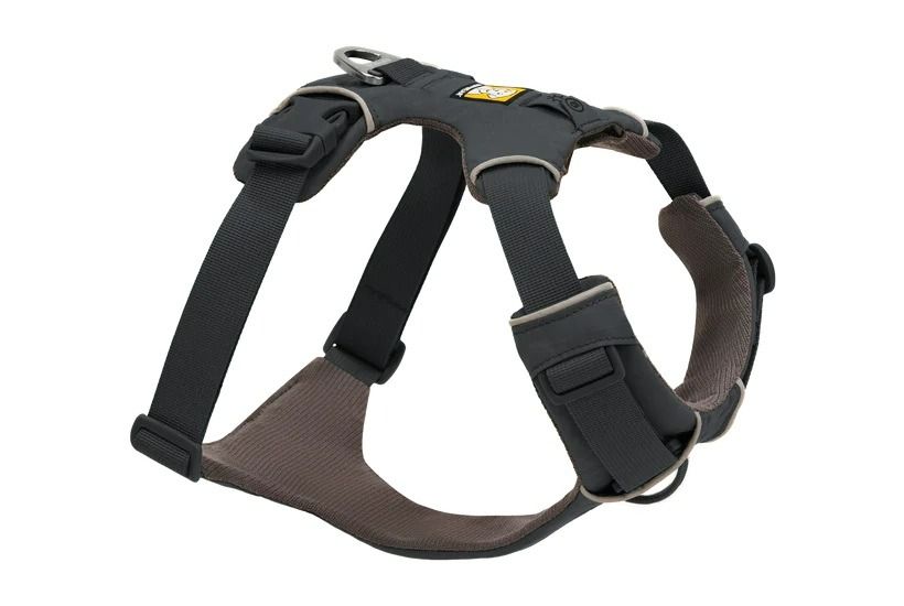 Ruffwear Front Range Padded Dog Harness - Basalt Gray Large/X - Large - Shopivet.com