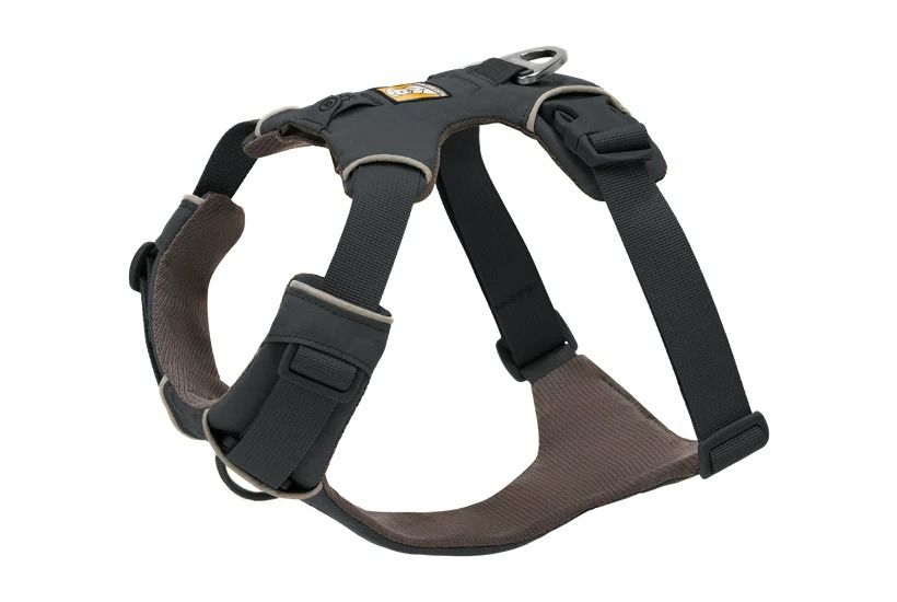 Ruffwear Front Range Padded Dog Harness - Basalt Gray Large/X - Large - Shopivet.com