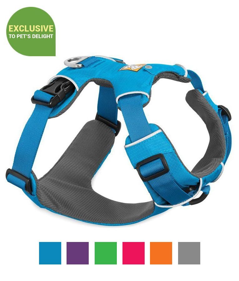 Ruffwear Front Range Padded Dog Harness - Blaze Orange X - Small - Shopivet.com
