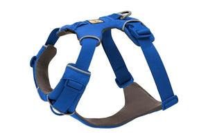 Ruffwear Front Range Padded Dog Harness - Blue Pool XX - Small - Shopivet.com
