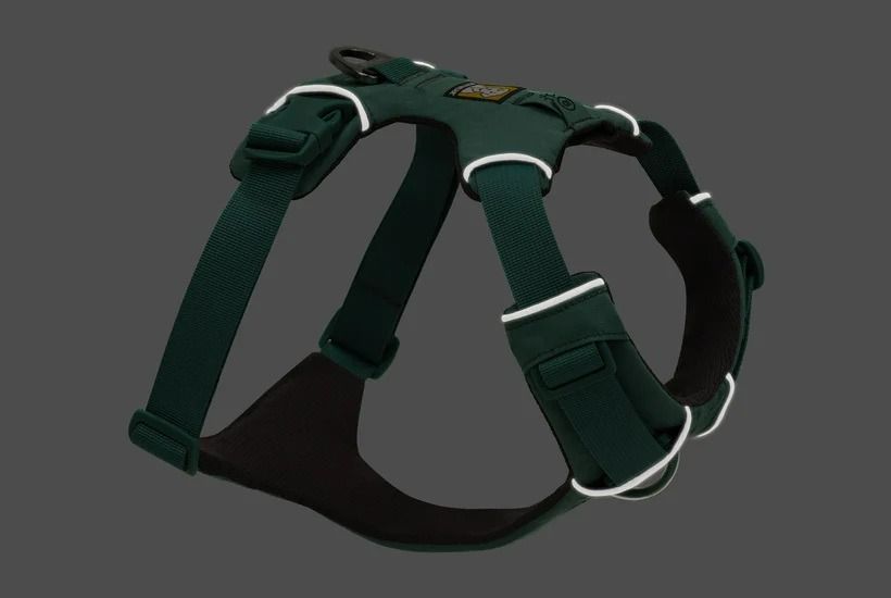 Ruffwear Front Range Padded Dog Harness - River Rock Large/X - Large - Shopivet.com