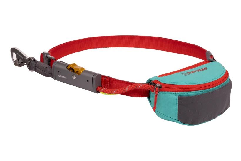 Ruffwear Hitch Hiker Dog Portable Hitch & Leash Combo - Aurora Teal - Shopivet.com