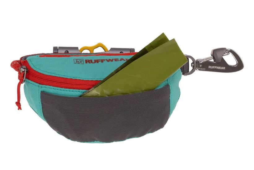 Ruffwear Hitch Hiker Dog Portable Hitch & Leash Combo - Aurora Teal - Shopivet.com
