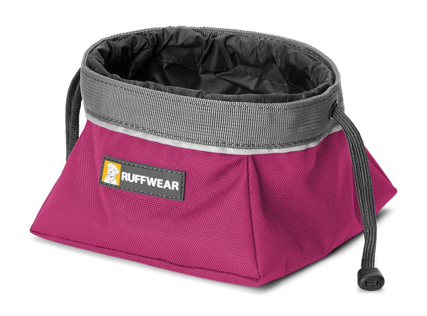 Ruffwear Quencher Cinch Top Packable Dog Bowl - PURP L - Shopivet.com