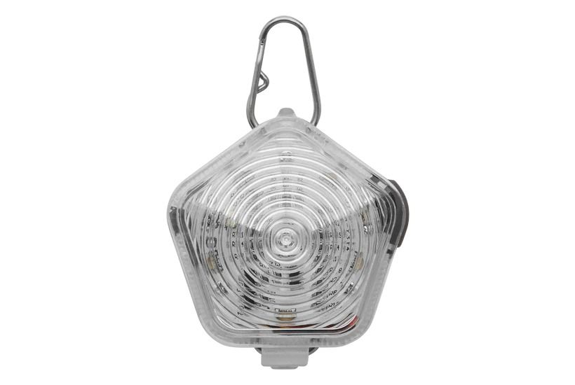 Ruffwear The Beacon Waterproof & Rechargeable Dog Safety Light - Clear Lake - Shopivet.com