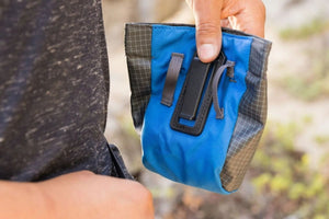 Ruffwear Waist - Worn Treat Trader Dog Treats Pouch - Blue Pool - Shopivet.com