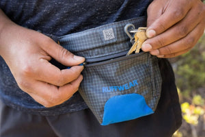 Ruffwear Waist - Worn Treat Trader Dog Treats Pouch - Blue Pool - Shopivet.com