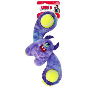 Kong Woozles Monster Squeaker Plush Dog Toy - Medium