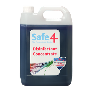 Safe4 Concentrated Disinfectant Cleaner, Freshmint Scent, Enhanced Formula, 5 L