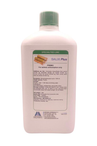 SALIX Plus The Natural Way for Animal Health 1L - Shopivet.com