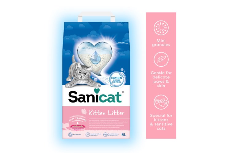 Sanicat Kitten Litter 5L - Shopivet.com