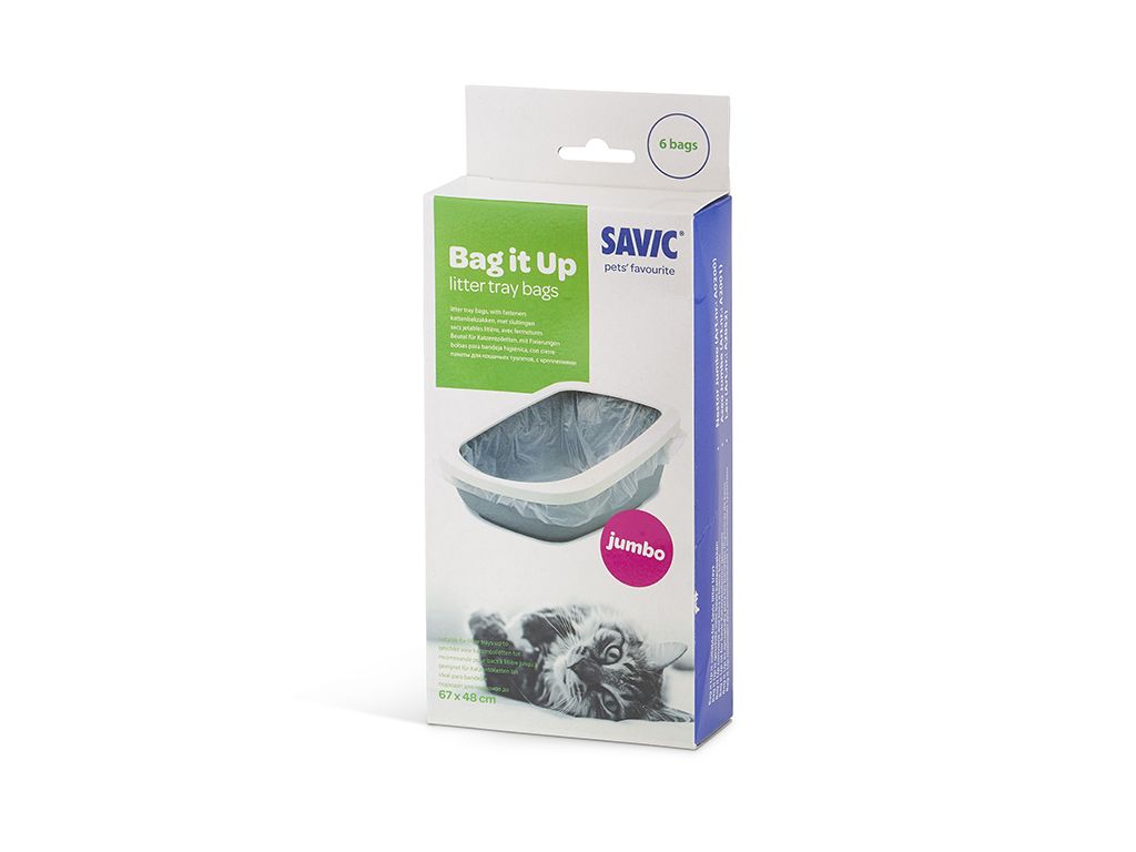 Savic Bag It Up Cat Litter Tray Bags - JUMBO - Shopivet.com