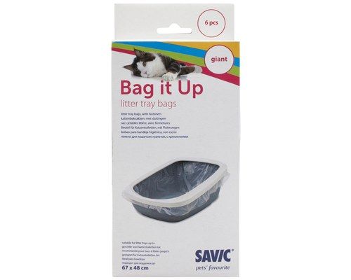 Savic Bag It Up Cat Litter Tray Bags - JUMBO - Shopivet.com
