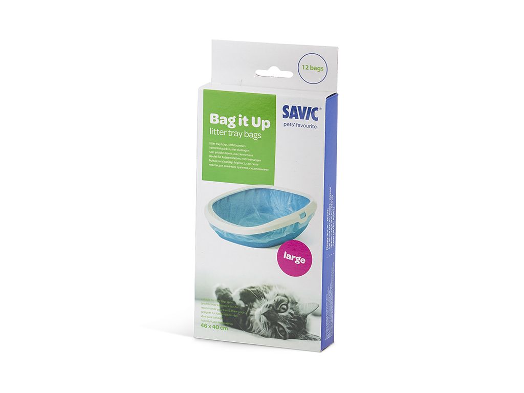 Savic Bag It Up Cat Litter Tray Bags - LARGE - Shopivet.com
