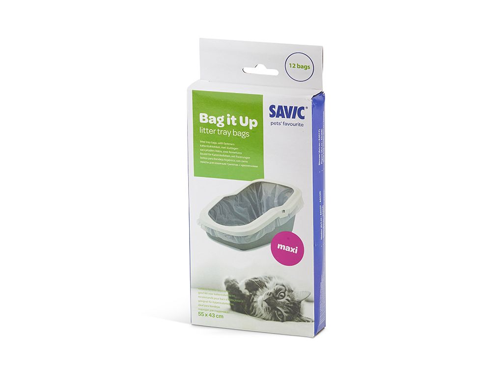 Savic Bag It Up Cat Litter Tray Bags - Maxi - Shopivet.com