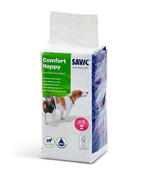 Savic Comfort Nappy Disposable Dog Diaper - SIZE 2 - Shopivet.com